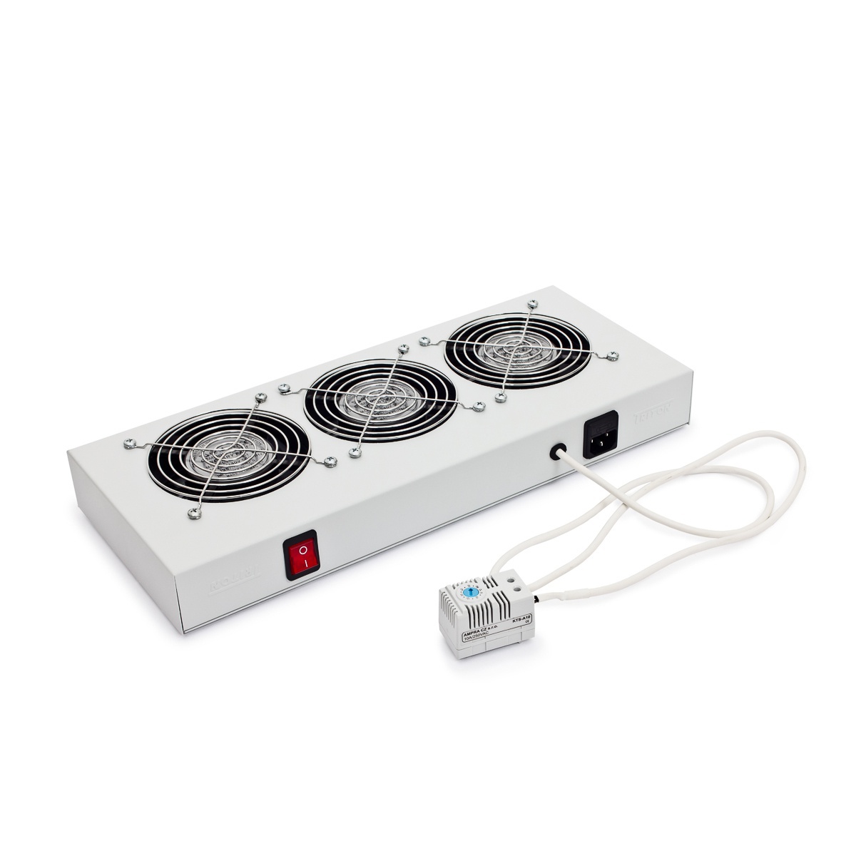 Keline ventilačná jednotka pre závesné rozvádzače, 3 ventilátory, s termostatom